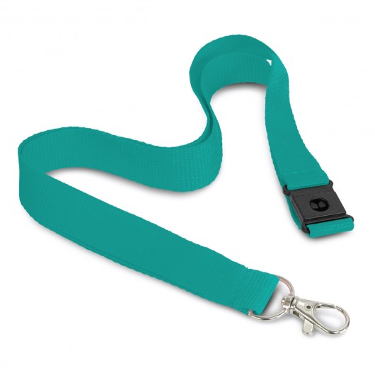 3D Logo Lanyards teal